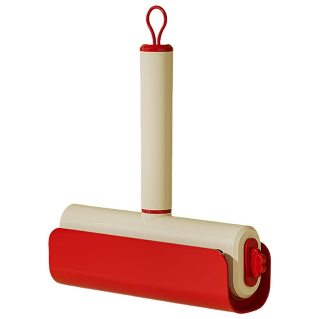 Vwrxbz Rouleau Anti-Peluches Recharges Réutilisables Brosse Anti-Peluches Adhésive Forte pour Vêtements Poils d'Animaux