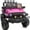 Barbie Pink, variant on Hikiddo 24V Kids Ride on Truck Toys, Ride on Electric Car for Kids w/ Remote, Bluetooth, Spring Suspension - Pink