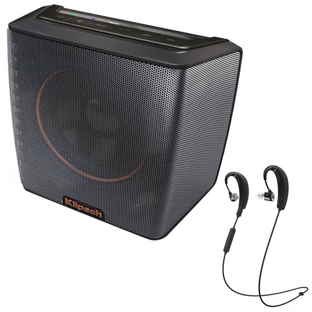 Klipsch Groove Portable Bluetooth Speaker (Black) (1062378) with