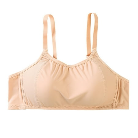 Women s Smoothing T-Shirt Bra Underwire Thin Shoulder Strap Bra for Girls Suitable for Teenagers In Their Junior and Senior High School Development Period Strapless Women s Bra Beige M