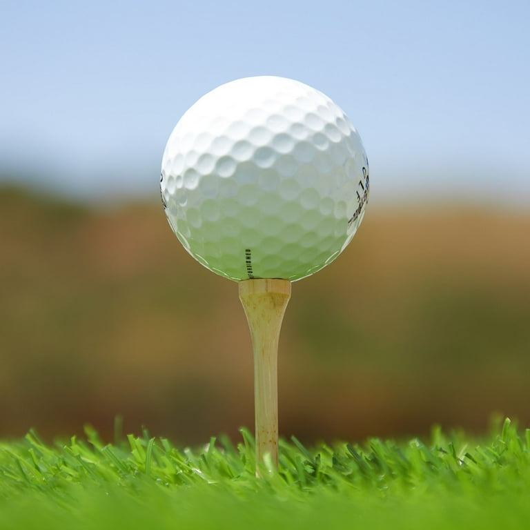 Juvale 300 Pack Bamboo Golf Tees in Bulk (2 3/4 inch, Natural Wood Color)