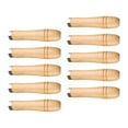 thumbnail image 3 of koolsoo 10Pcs Wooden File Handle Replacement with Metal Garage Maintenance DIY Hand Tools Carpentry Hardwood Polishing Wood Rasp large, 3 of 8