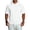 12#White, variant on Mens Short Sleeve Hoodie Solid Color Hooded T-shirts Lightweight Fashion with Pocket