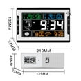 thumbnail image 7 of Digital Clock,Moon Phase Alarm  Temperature Humidity Color Display Perpetual Display Perpetual Calendar Indoor  Clock Thermometer Color dsfen Humidity C Color Clock ERYUE Indoor, 7 of 7