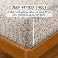 thumbnail image 5 of Better Homes & Gardens 3-Piece 300 Thread Count Bashful Blooms Warm Cotton Sateen Bed Sheet Set, Twin, 5 of 7