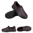 thumbnail image 3 of Lightweight Walking Shoes for Seniors Men Women, Non Slip Chef Work Shoes, Cushioned Comfort Casual Sneakers, 3 of 9