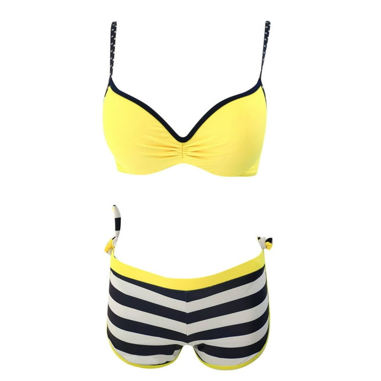 Women´s Padded Push-up Bra Bikini Set Swimsuit Bathing Suit