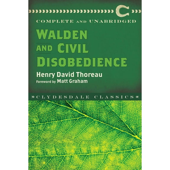 Walden and Civil Disobedience, (Paperback)