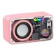 thumbnail image 1 of Wirelesses altavoz bajo rectangular versátil para mujeres subwoofer estereo de interior para fiestas deporte de ducha para acampar en casa Rosa, 1 of 9