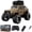 Yellow, variant on 1:64 Scale Alloy RC Car with Camera, 2.4G 4WD Off-Road Crawler with FPV Phone App Control, Desktop Remote Control Car for Adults, Mini Video Exploration Vehicle - KF32 Black
