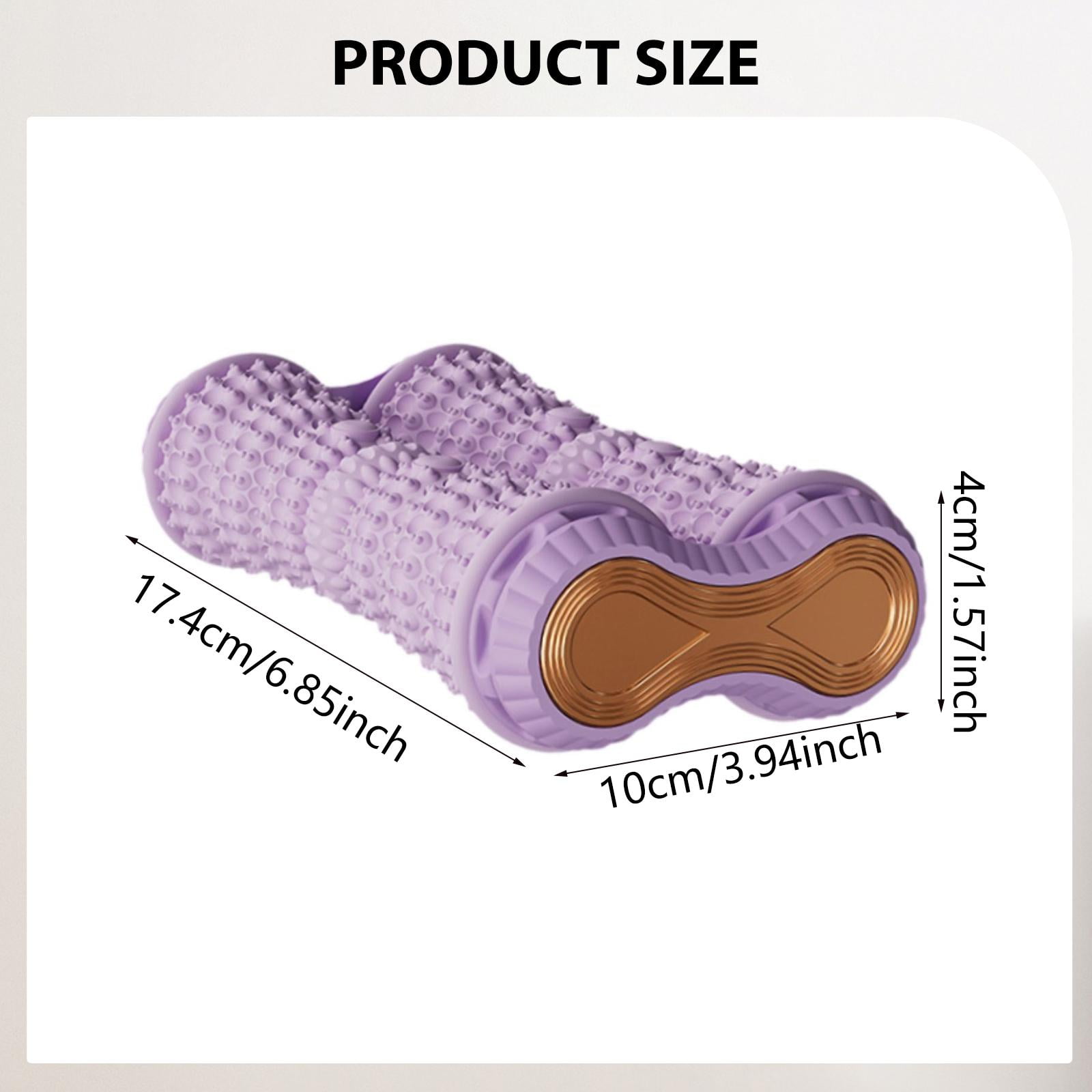 DimyFew Arch Support Foot Roller Comfortable Massage Roller for Women Men for Feet Soles Violet