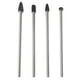 thumbnail image 5 of Juego de 4 limas rotativas de carburo cementado de doble corte, herramienta para trabajar el metal con vástago de 6 mm, 5 of 10