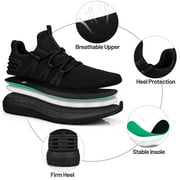 Feethit Mens Non Slip Running shoes Breathable Walking Sneakers Gym Work Tennis Shoes