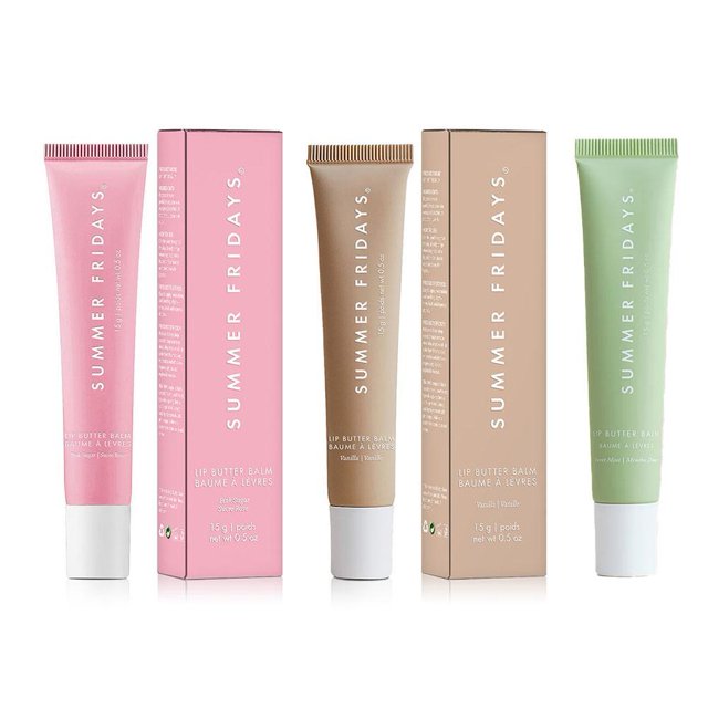 Summer Fridays Lip Balm Deep Moisturizing Glaze Smoothing Lip Lines Long-Lasting Nourishment Lip Balm, Daily Makeup Lip Care