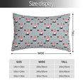 thumbnail image 2 of Kdxio Cotton Pillow Cases 20"x30" Pillowcases,Soft and Breathable Bedroom Pillow Cases-Christmas Gnome 1-No Pillow Core, 2 of 5