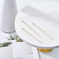 thumbnail image 4 of 100PCS 18K Real Gold Plated Flat Head Pins 21 Gauge Satin Pins 45mm Long, 4 of 9