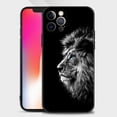 thumbnail image 1 of Funda para Apple iPhone 14 14 13 12 11 Pro Max Mini XS Max XR X 7 8 Plus 6 6S, carcasa, Lobo, perro, gato, pájaro, León, tigre, Animal Fivean unisex, 1 of 2