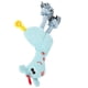 thumbnail image 2 of Squeaky Puppy Chew Toy Pet Dog Felpa Dientes Rechinar Limpieza Ciervos En Forma Perros Mordedura Juguetes Azul, 2 of 12