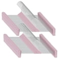 thumbnail image 1 of Perchas para pantalones NORTHERN BROTHERS, 50 unidades, apilables, de plástico rosa, 1 of 7