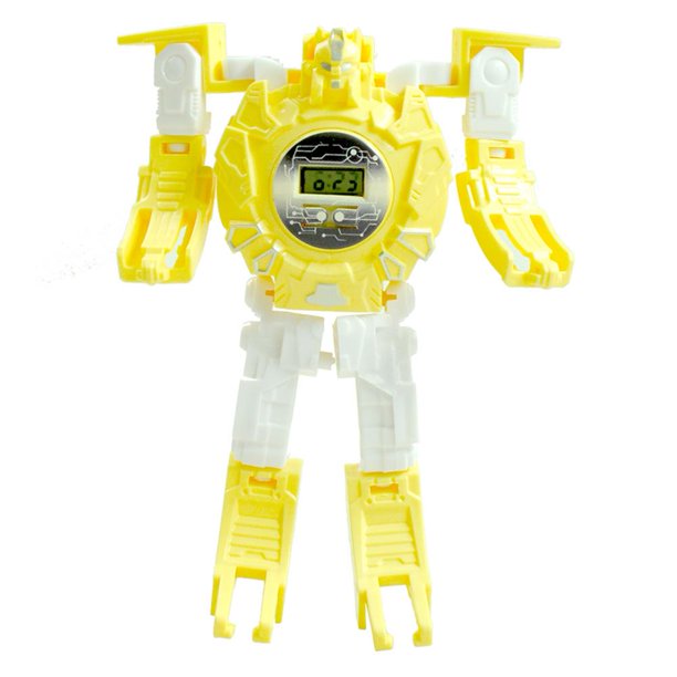 Reloj Digital electrónico para niños accesorio creativo de ABS con personalidad Ehuebsd decorativa especialmente con diseño de Robot de dibujos animados