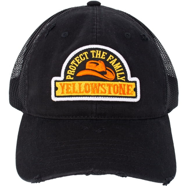 Gorra Snapback Ajustable Negra Hat Concept One Yellowstone