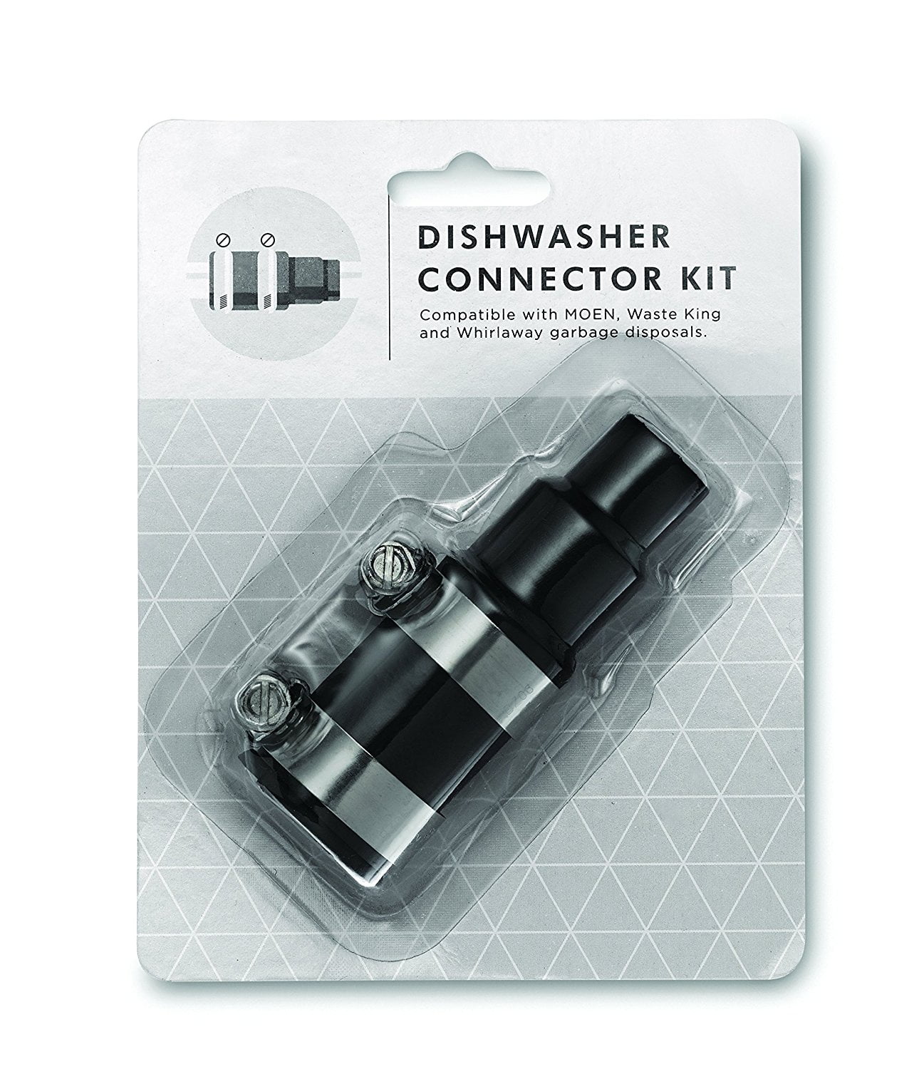 Dishwasher Connector Kit,Universal Connector,Adapter For Connecting A Dishwasher To A Disposer By Essential Values,Grace Make Garbage Disposal Dishwasher Connector Kit