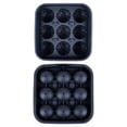 thumbnail image 2 of Bandeja de silicona para cubitos de hielo con forma de balón de fútbol | Molde para cubitos de hielo con forma de balón de fútbol | Molde para cubitos de hielo esféricos grandes con tapa, 2 of 7