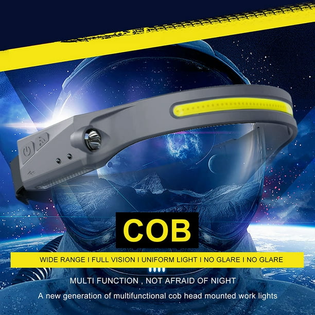 July Memor COB LED Phare Capteur Phare Rechargeable Extérieur