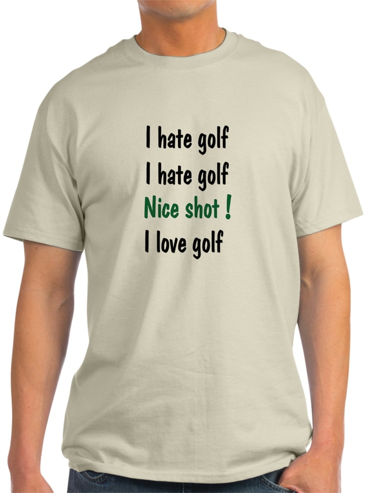 I Hate Love Golf Light T Shirt Cp Walmart Com