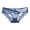 Dark Blue, variant on Women's Lace Panties High-Rise Tummy Control Lingerie Underwear Briefs Floral Lace Boy Shorts White M Bikini Underwear for Women