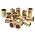 thumbnail image 1 of Rivet Nut,100pcs Rivet Nut Flat Insert Nut Vertical Riveting Nut Solid Performance, 1 of 14