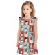 thumbnail image 1 of Balery Warm Christmas Memories Camisón de princesa para niñas, pijama de algodón con mangas abullonadas, suave y bonito.-XX-Large, 1 of 6