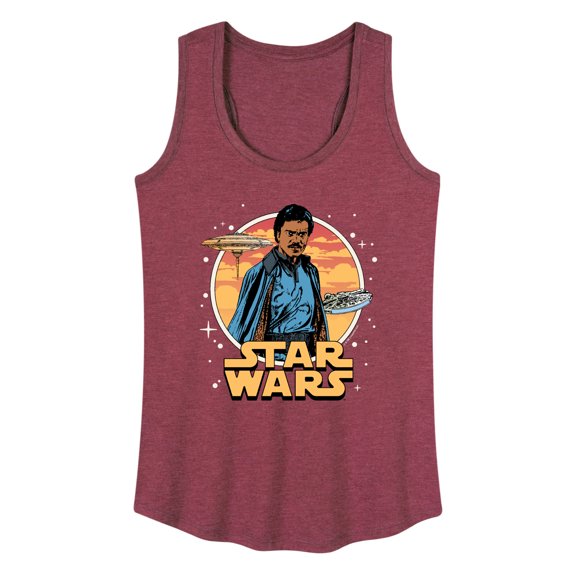 Star Wars - Lando Circle - Women's Racerback Graphic Tank