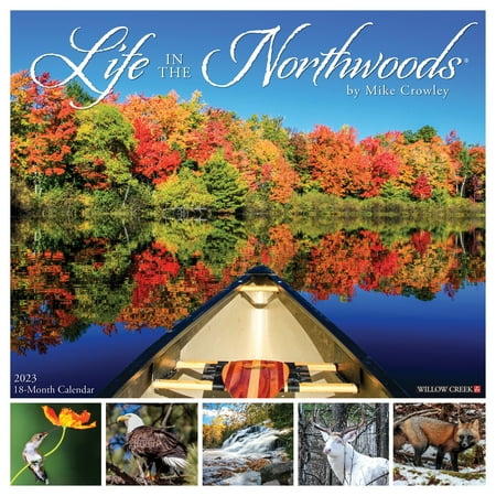 UPC: 0709786071517 | Life in the Northwoods 2023 Wall Calendar