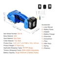 thumbnail image 2 of Automatic Electric Strapping Machine Portable Powered Banding Tool For 0.35"-0.63" PP PET Straps Packaging Box Pallet ,Easy to Use, 2 of 7