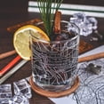 thumbnail image 2 of Washington Whiskey Glasses Tumbler Gift Set, Etched with Washington, DC Map | Old Fashioned Rocks Glass (Set of 2) - 10 Oz, 2 of 5