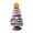 Purple, variant on Opvise Handmade Crochet Christmas Tree Decoration Tabletop Knitted Small Artificial Flocking Christmas Tree for Home Office Holiday Decor