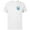 White, variant on Disney Alphabet Monogram Lilo & Stitch Letter S for Stitch - Short Sleeve Cotton T-Shirt for Adults - Customized-Black