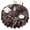 Paisley-96, variant on Paisley Pattern Round Tablecloth 60 Inch Diameter Decorative Style Table Cover Stain Resistant Polyester Fabric Kitchen Outdoor