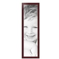 thumbnail image 2 of ArtToFrames 12" x 43" Cherry Picture Frame, 12x43 inch Red Wood Poster Frame (WOM-4333),  Pack, 2 of 8