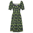 thumbnail image 5 of hop pattern Sleeveless Dress womans clothing Beachwear womens clothing, 5 of 7