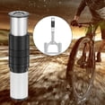 thumbnail image 4 of Extensor de vástago de horquilla de bicicleta Zulema Elevador de manillar Adaptador 1-1/8' Negro, 4 of 8