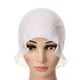 thumbnail image 2 of Gorro de silicona para teñir el cabello, herramienta de peinado para salón de peluquería, transparente, blanco, 2 of 13