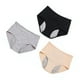 thumbnail image 5 of Bragas de mujer ropa interior a prueba de fugas de color de piel gris negro para el trabajo ANGGREK Otros, 5 of 7