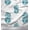 Teal Green, variant on Soimoi Cotton Voile Fabric Leaves Block Decor Fabric Printed Yard 42 Inch Wide