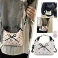 thumbnail image 4 of 2025 New Niche High-end Bow Dumpling Bag， Shoulder Messenger Bag, 4 of 9
