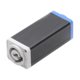 thumbnail image 1 of LED PowerCon AC Coupler Adapter Extender Connector Blue to White, 1 of 5