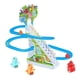 thumbnail image 4 of Juego de carreras de juguete Sunnimix para niños dinosaurio escaleras luces intermitentes, 4 of 8