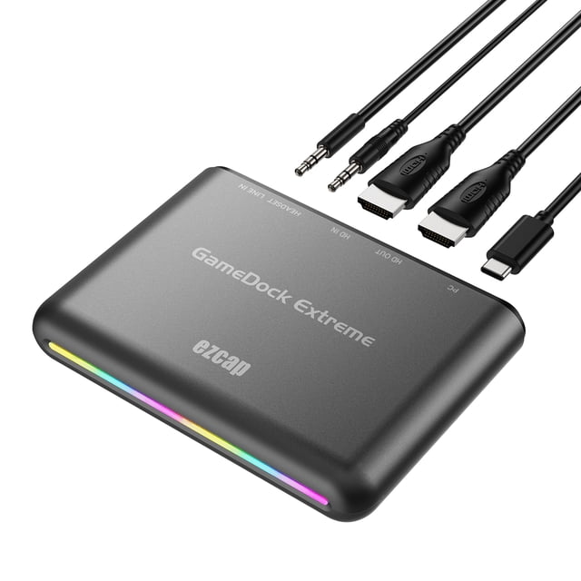 ezcap Carte de capture Vidéo, capture Hdr Vrr capture Hdr Support Réel Vrr Support Vidéo capture Uteam capture avec Realcapture capture avec Hdr capture Vidéo Hdr