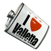 NEONBLOND Flask I Love Valletta region: Malta